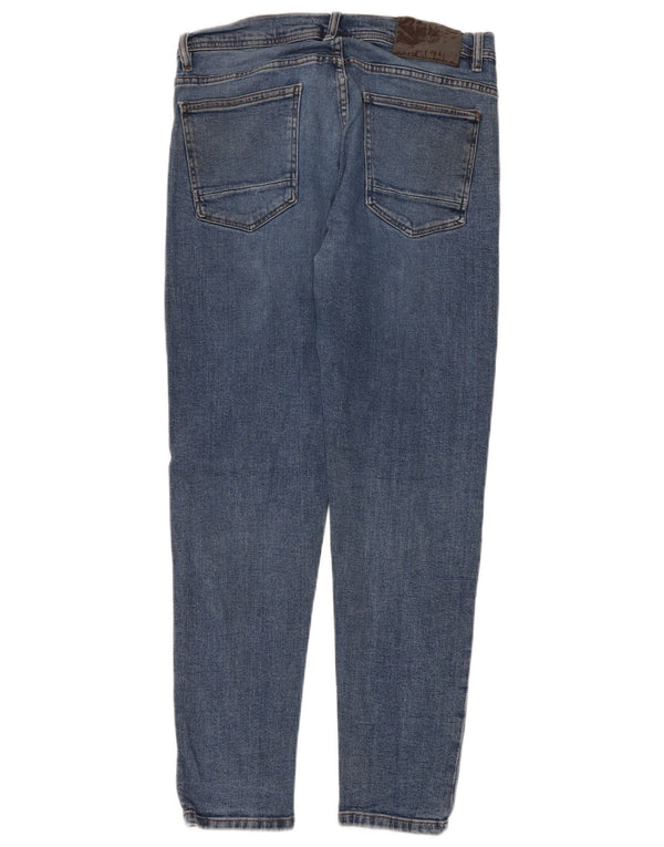 Zara Mens Skinny Jeans EU 46 XL W36 L30 Blue