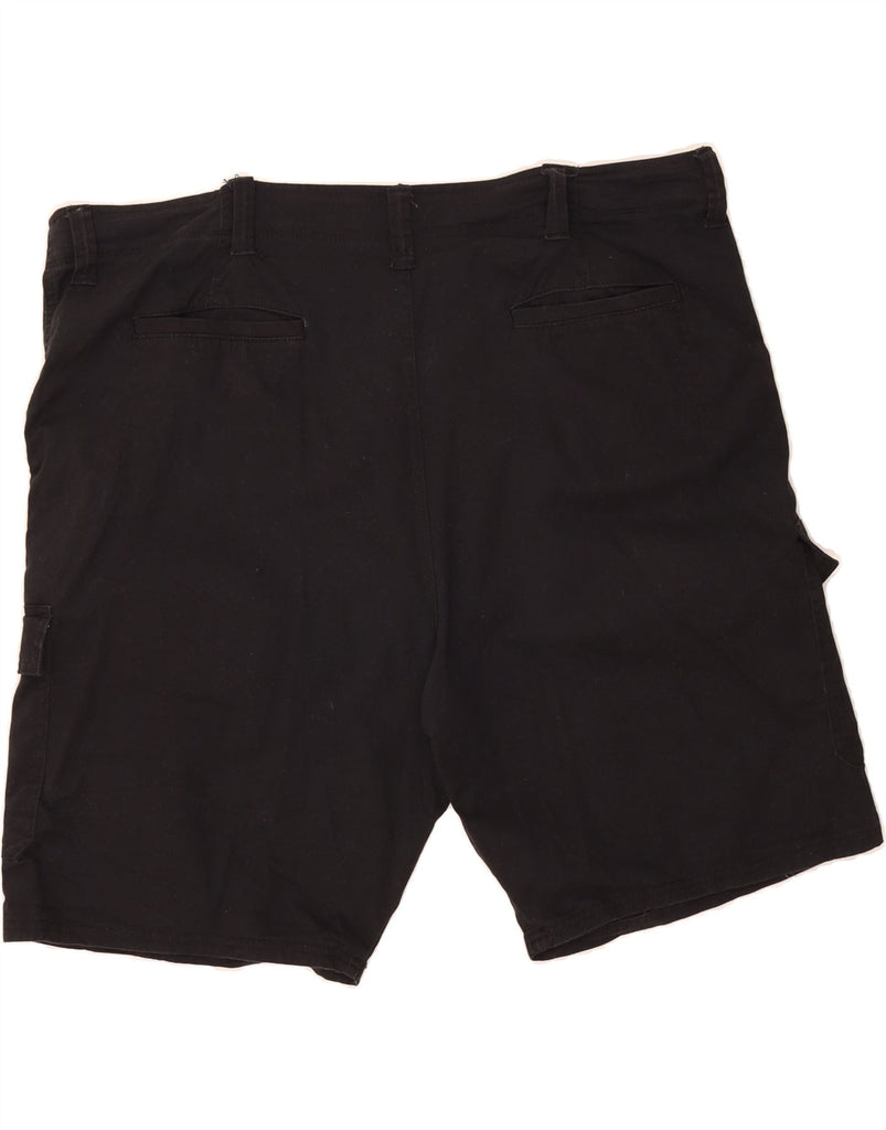 WRANGLER Mens Relaxed Fit Cargo Shorts W44 2XL Black Cotton Vintage Wrangler and Second-Hand Wrangler from Messina Hembry 