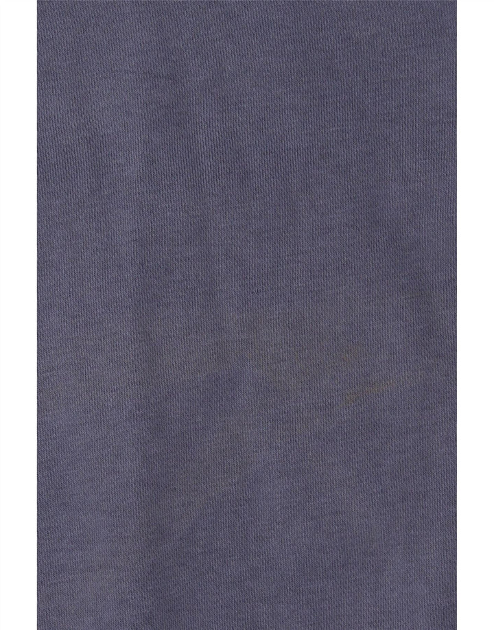 Nike Mens Hoodie Jumper Medium Blue Cotton