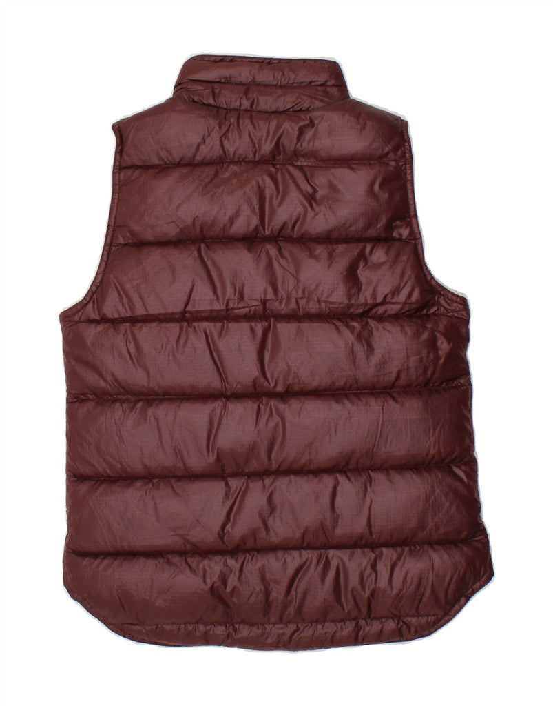 J. CREW Womens Padded Gilet UK 6 XS Brown Nylon | Vintage J. Crew | Thrift | Second-Hand J. Crew | Used Clothing | Messina Hembry 