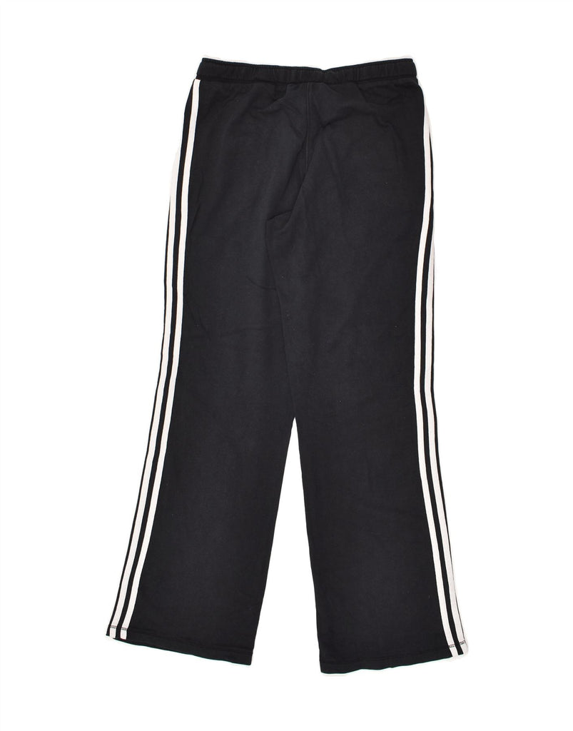 ADIDAS Boys Tracksuit Trousers 13-14 Years Black Cotton | Vintage Adidas | Thrift | Second-Hand Adidas | Used Clothing | Messina Hembry 