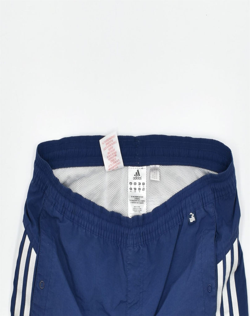 ADIDAS Boys Sport Shorts 15-16 Years Navy Blue Polyamide | Vintage | Thrift | Second-Hand | Used Clothing | Messina Hembry 