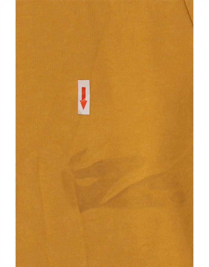 Puma Mens Regular Fit Sweatshirt Jumper XL Yellow Cotton