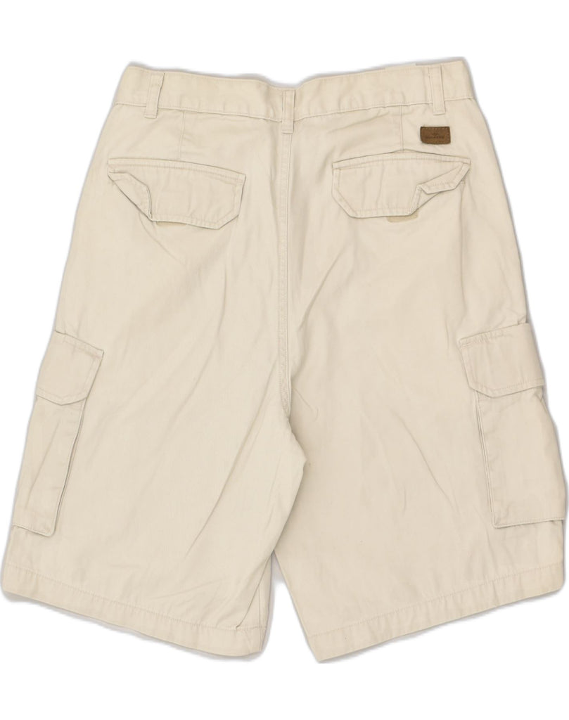 DOCKERS Mens Relaxed Fit Cargo Shorts W30 Medium Beige Cotton | Vintage Dockers | Thrift | Second-Hand Dockers | Used Clothing | Messina Hembry 