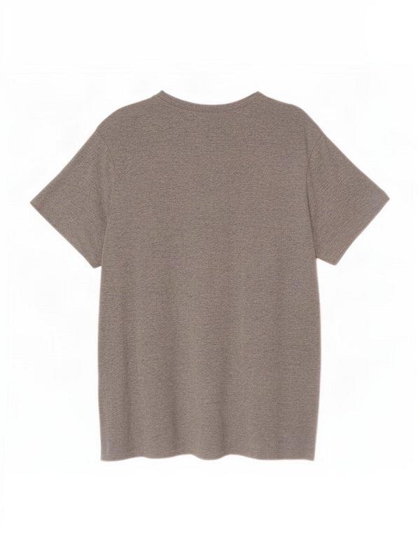 Nike Mens T-Shirt Top XL Grey Flecked Cotton
