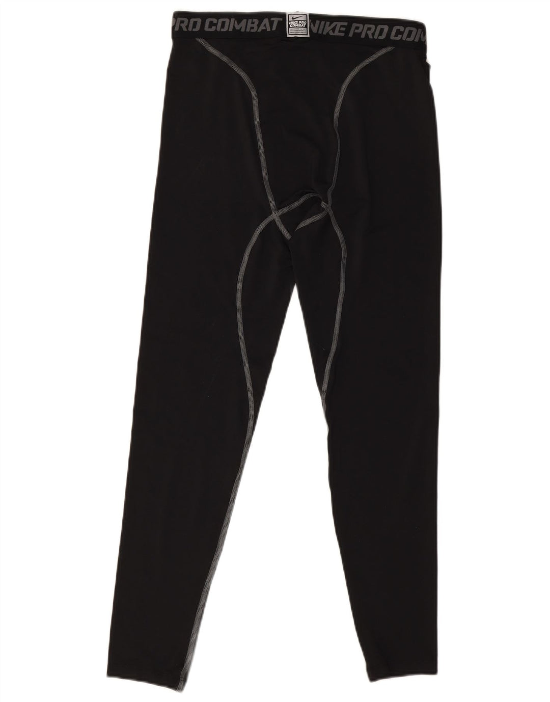 Nike Boys Dri Fit Graphic Leggings 13-14 Years XL Black Polyester