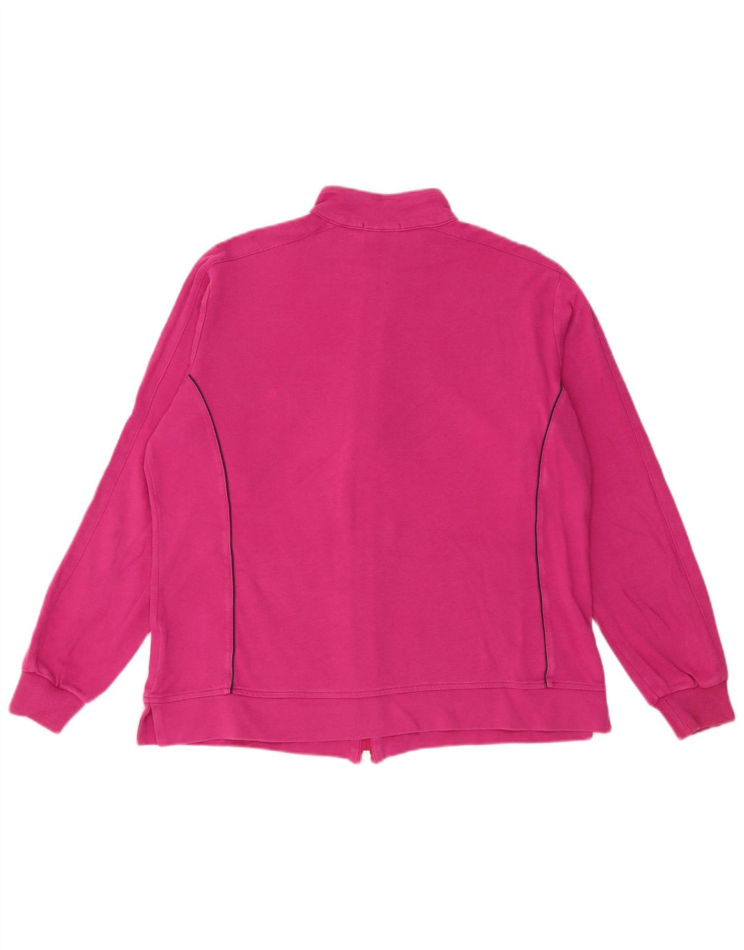 CHAMPION Womens Tracksuit Top Jacket UK 16 Large Pink Cotton