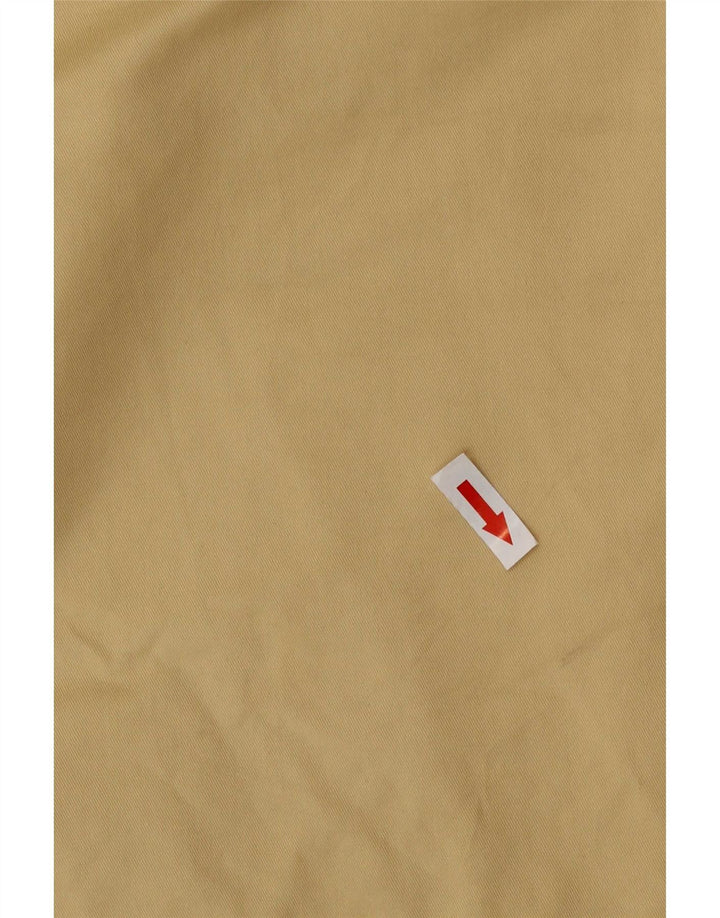Marks & Spencer Mens Chino Shorts W36 Large Yellow Cotton