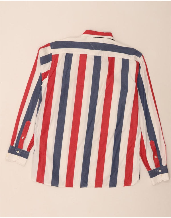 Tommy Hilfiger Mens Shirt Large Multicoloured Striped