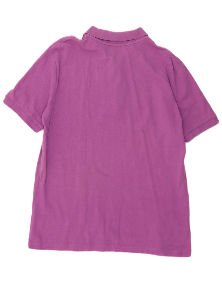 Kappa Mens Polo Shirt XL Purple
