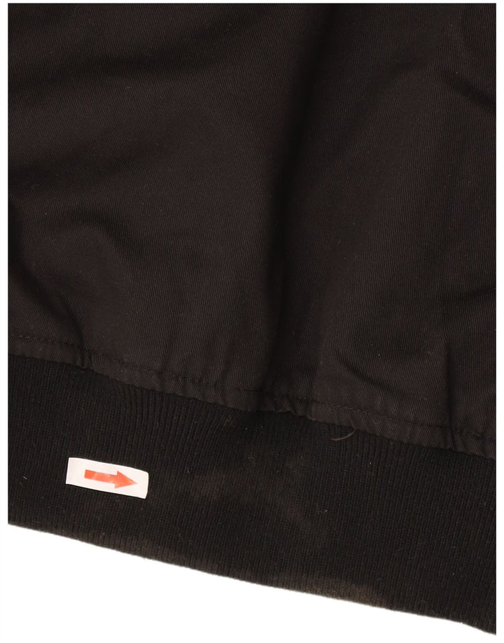 Brandit Womens Hooded Bomber Jacket UK 16 Large Black Polyester