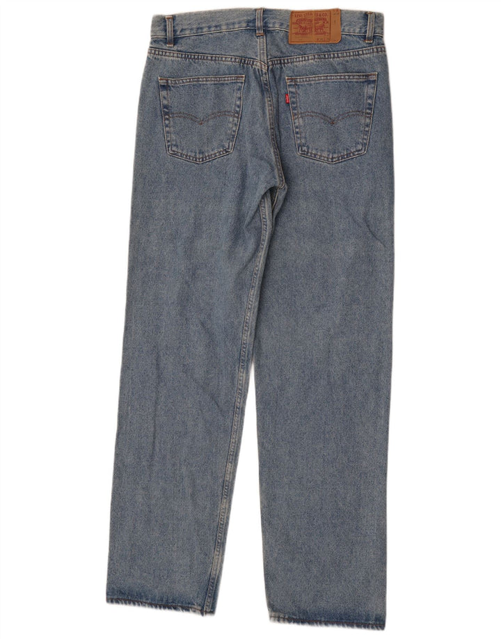 Levi's Mens 501 Straight Jeans W33 L33 Blue