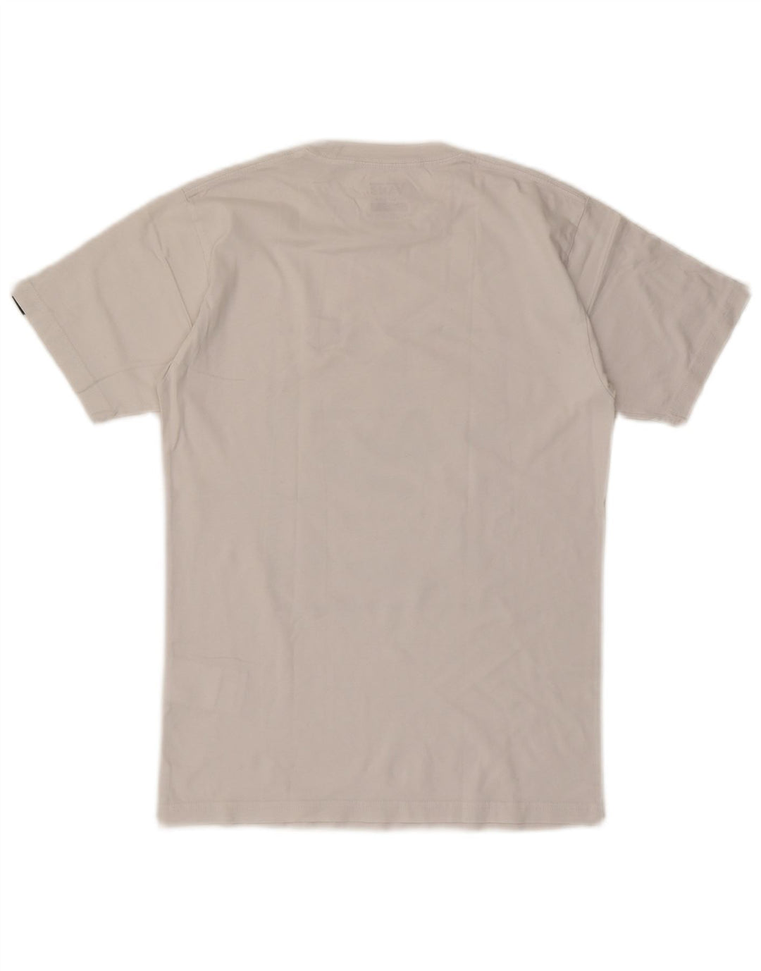 Vans Mens Classic Fit Graphic T-Shirt Top Small White Cotton