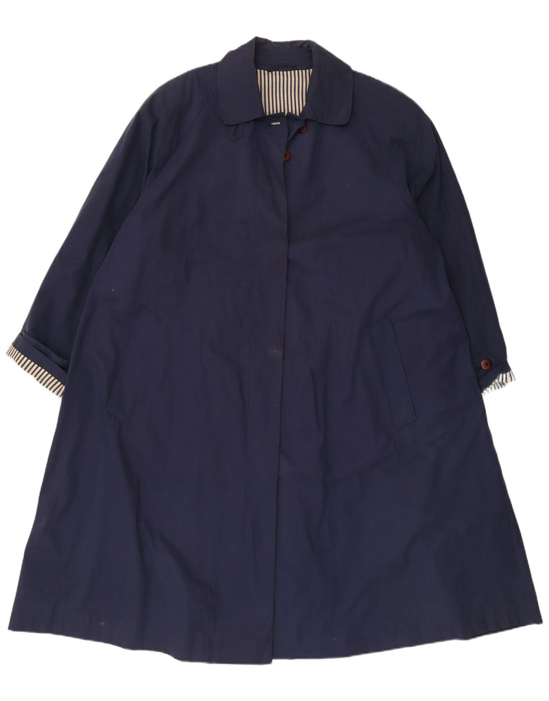 Framménti Womens Oversized Overcoat UK 18 XL Navy Blue