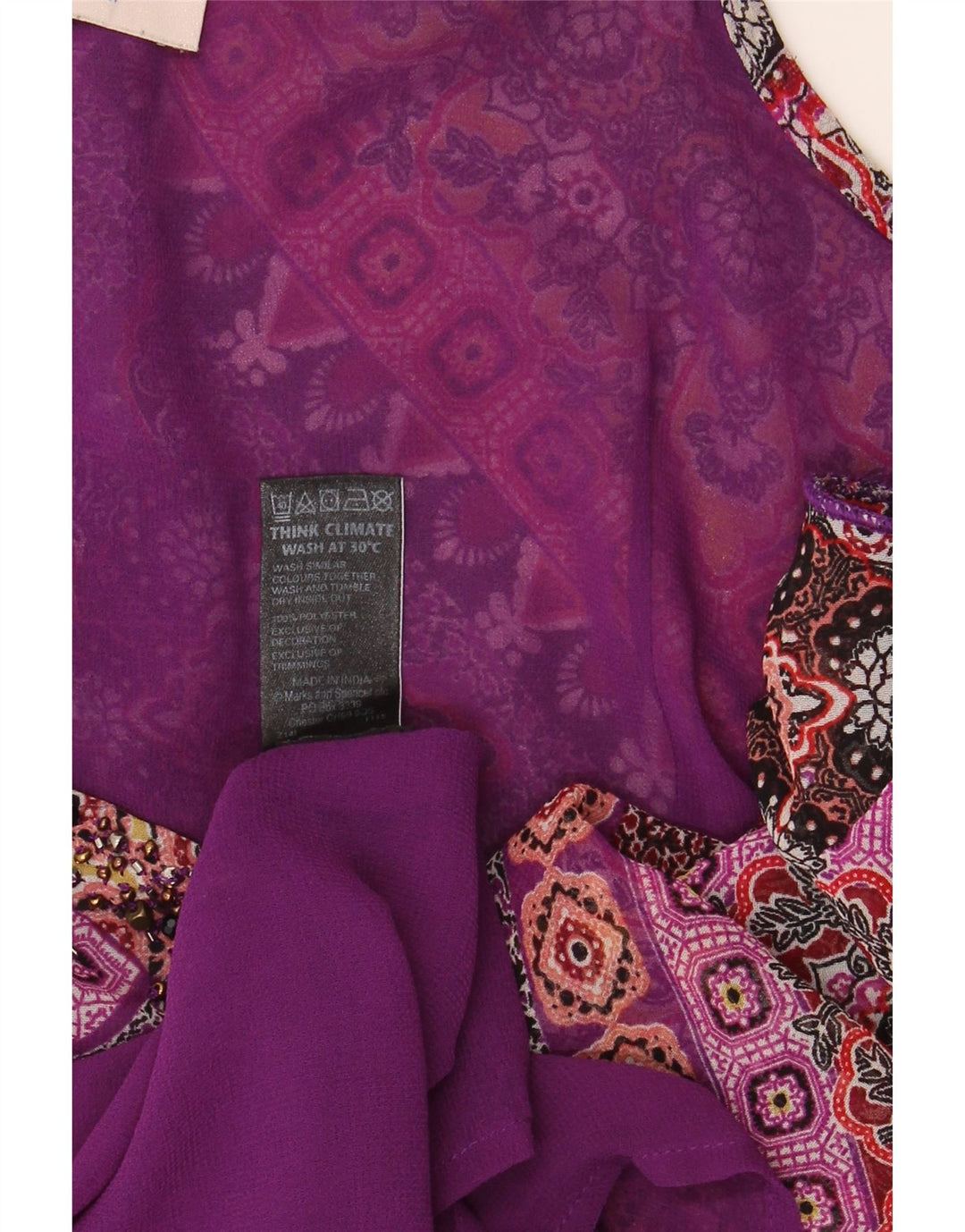 Marks & Spencer Womens Sundress UK 16 Large  Multicoloured Floral Polyester