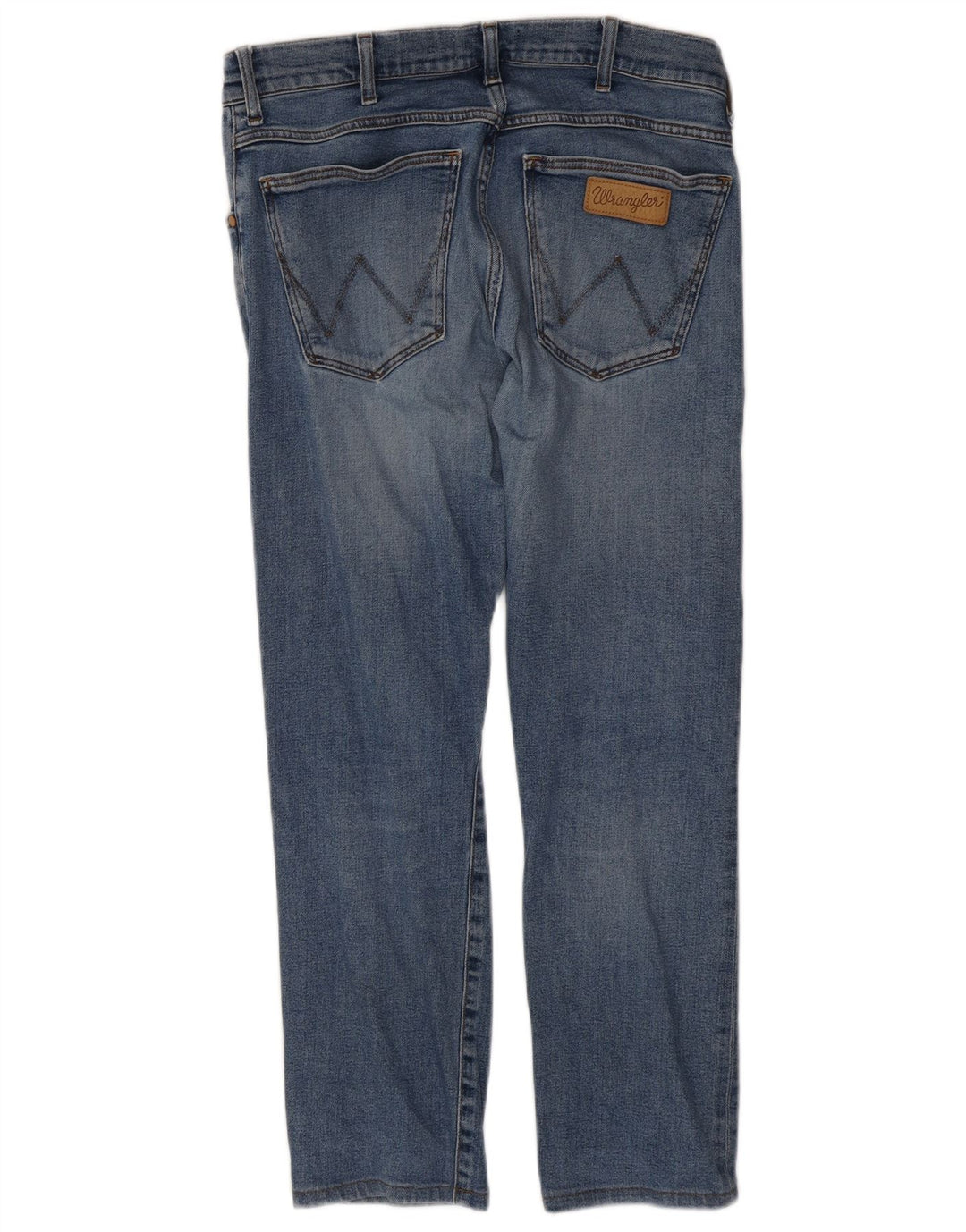 WRANGLER Mens Larston Slim Jeans W31 L27 Blue Cotton