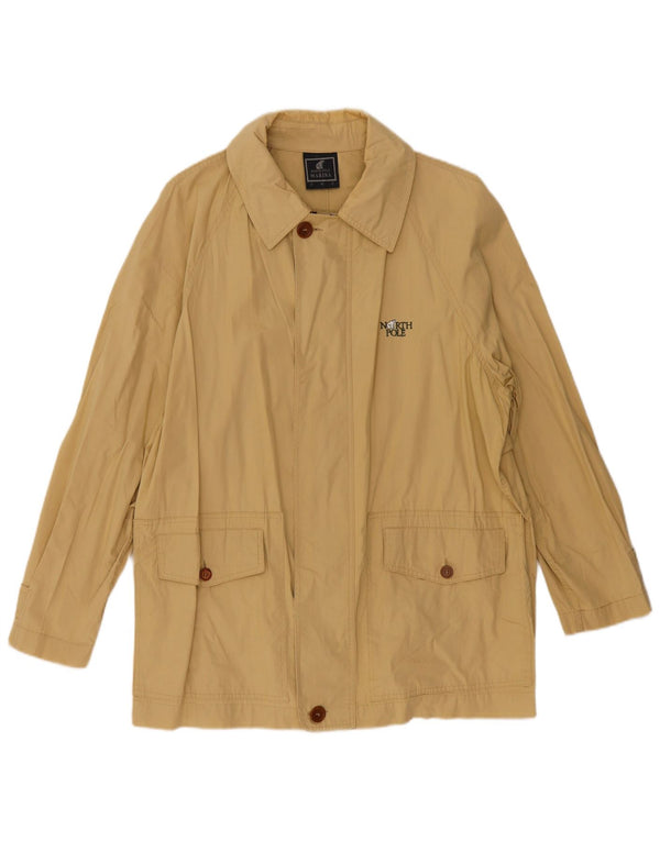 North Pole Mens Utility Jacket UK 38 Medium Beige