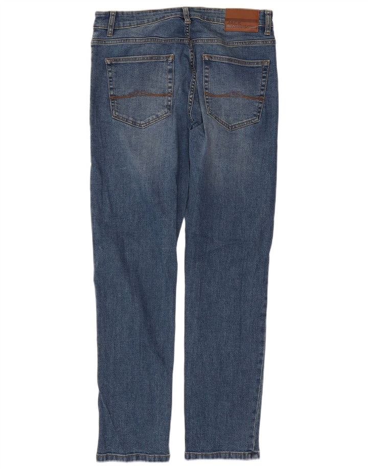 JACK WILLS Mens Slim Jeans W32 L32 Blue Cotton