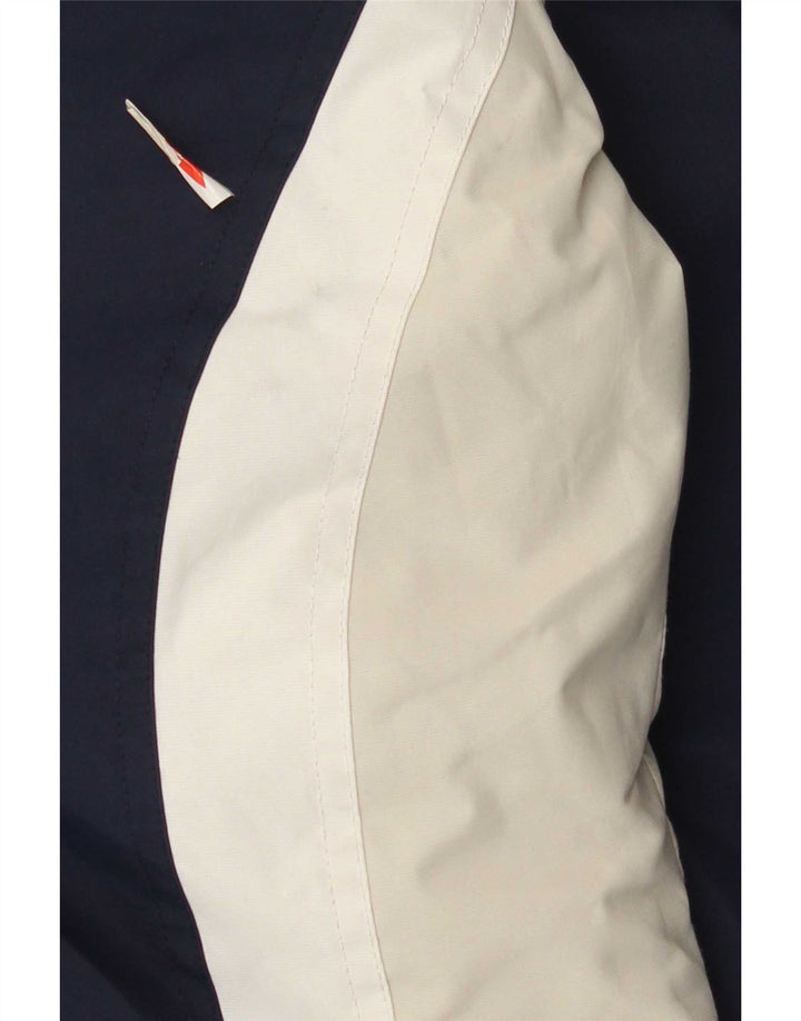 MC Kee's Womens Ski Jacket IT 44 Medium Navy Blue Colourblock
