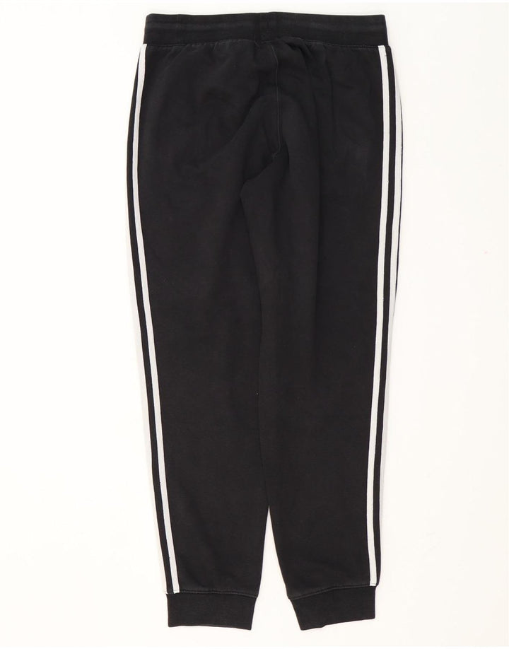 Adidas Mens Tracksuit Trousers Joggers Medium  Black Cotton