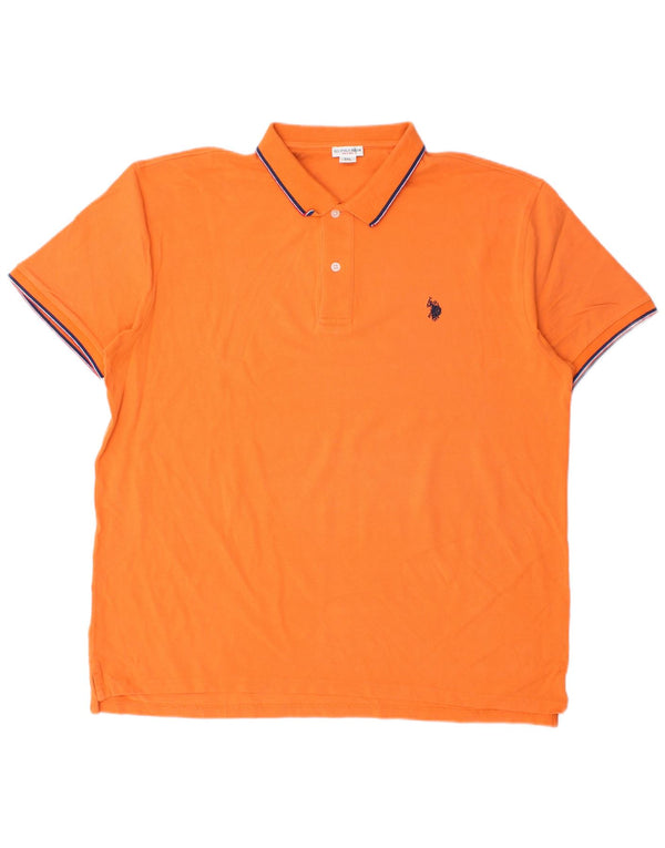 U.S. Polo Assn. Mens Polo Shirt 3XL Orange
