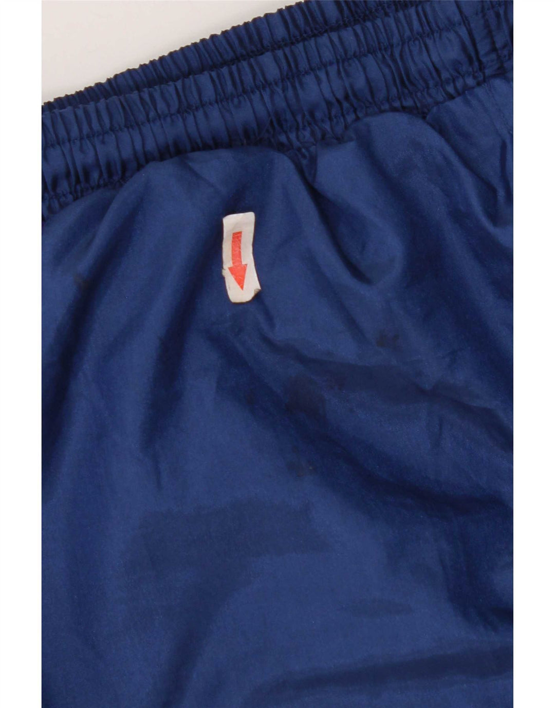 Vintage Mens Tracksuit Trousers Joggers Large Navy Blue Polyester