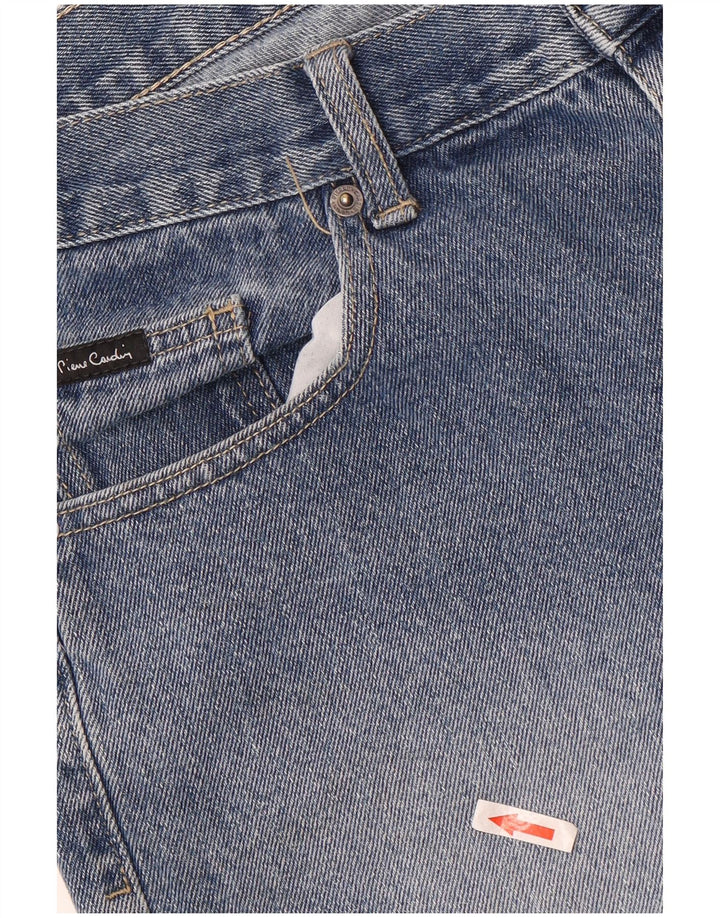 Pierre Cardin Mens Denim Shorts Medium W32 Blue Cotton