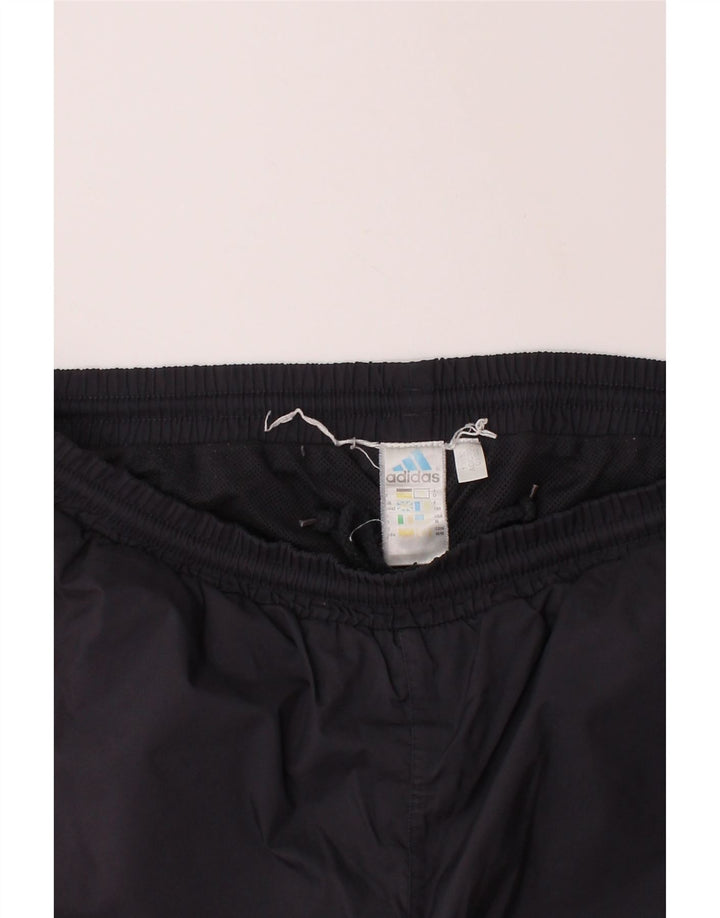 ADIDAS Mens Tracksuit Trousers Joggers UK 40/42 Medium Navy Blue Polyester Vintage Adidas and Second-Hand Adidas from Messina Hembry 