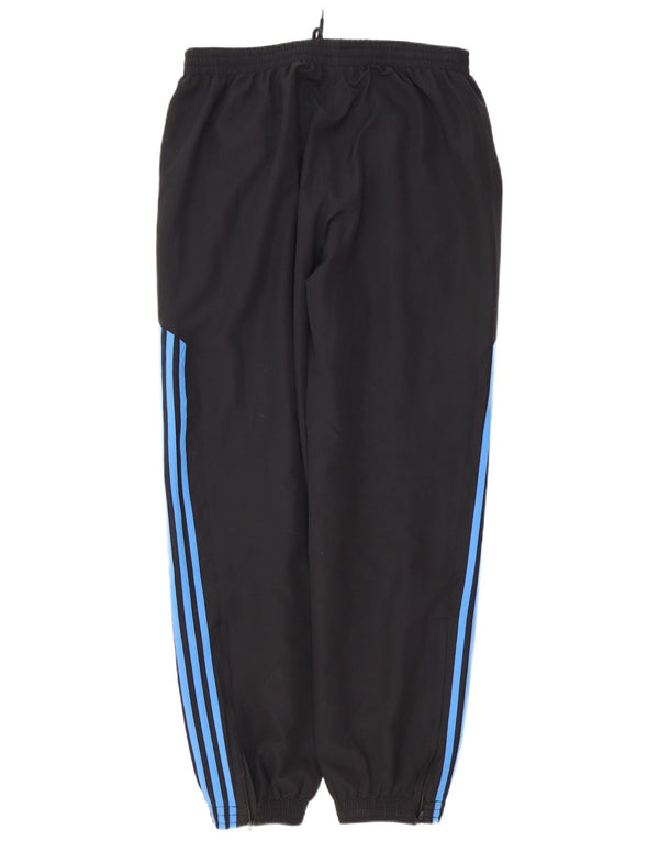 Adidas Mens Tracksuit Trousers Joggers Large  Black Polyester