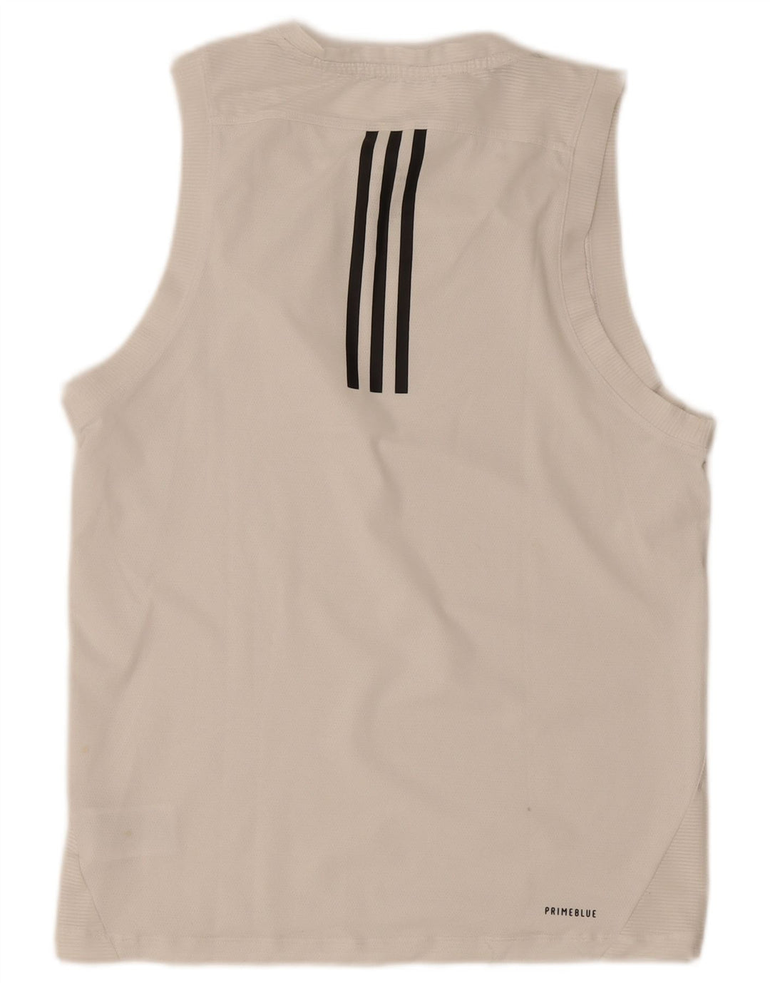 Adidas Mens Vest Top Small White Polyester