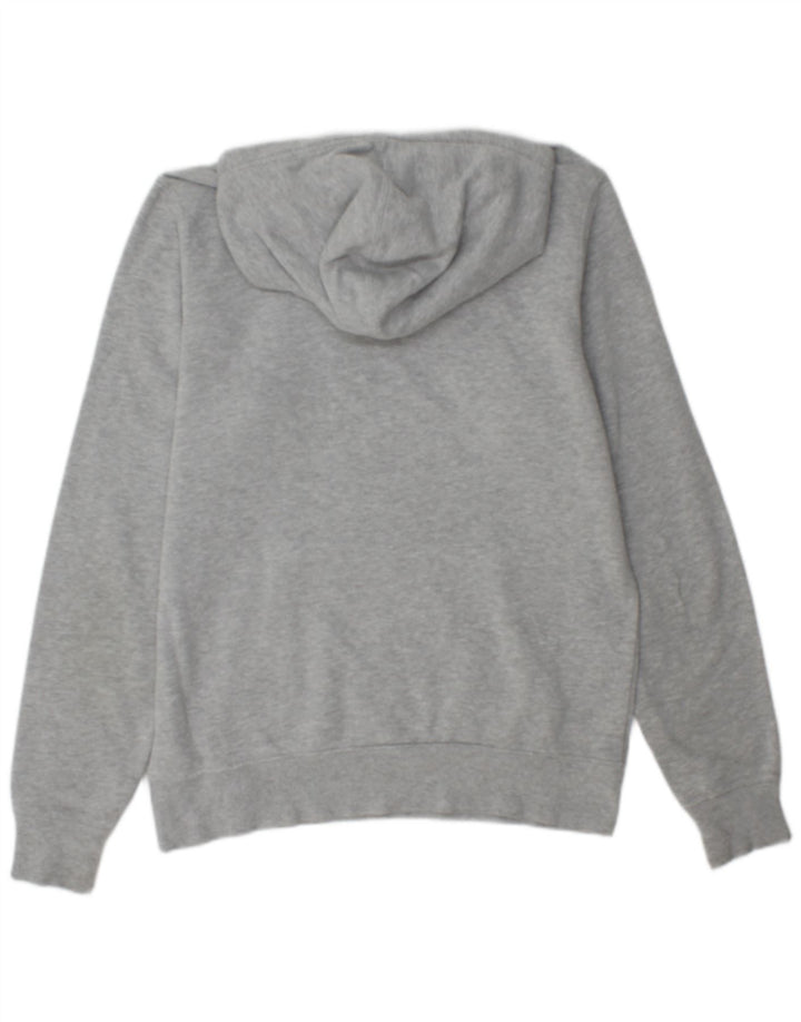 THE NORTH FACE Mens Graphic Hoodie Jumper Small Grey Cotton
