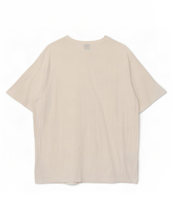 Hugo Boss Mens T-Shirt Top XL White Cotton