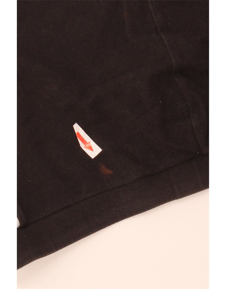 Adidas Womens Leggings UK 14 Medium Black Cotton
