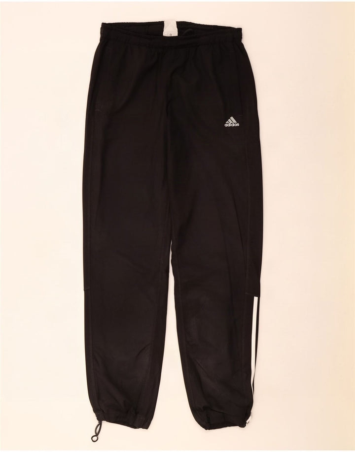 Adidas Mens Climalite Tracksuit Trousers Joggers Large Black Polyester