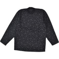 VINTAGE Womens Sweatshirt Jumper UK 16 Large Grey Paisley Cotton | Vintage Vintage | Thrift | Second-Hand Vintage | Used Clothing | Messina Hembry 