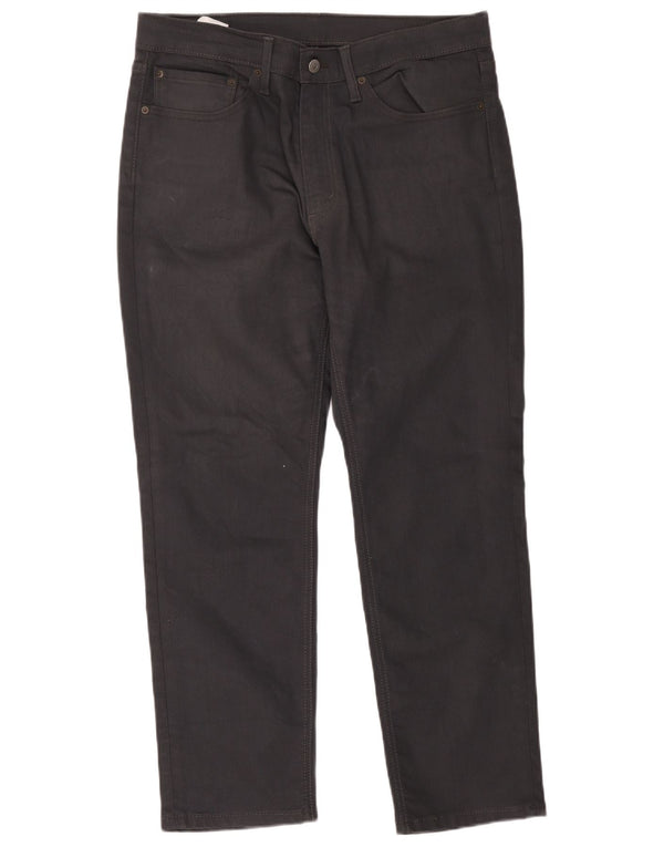 Levi's Womens 541 Tapered Casual Trousers W34 L30 Grey Cotton