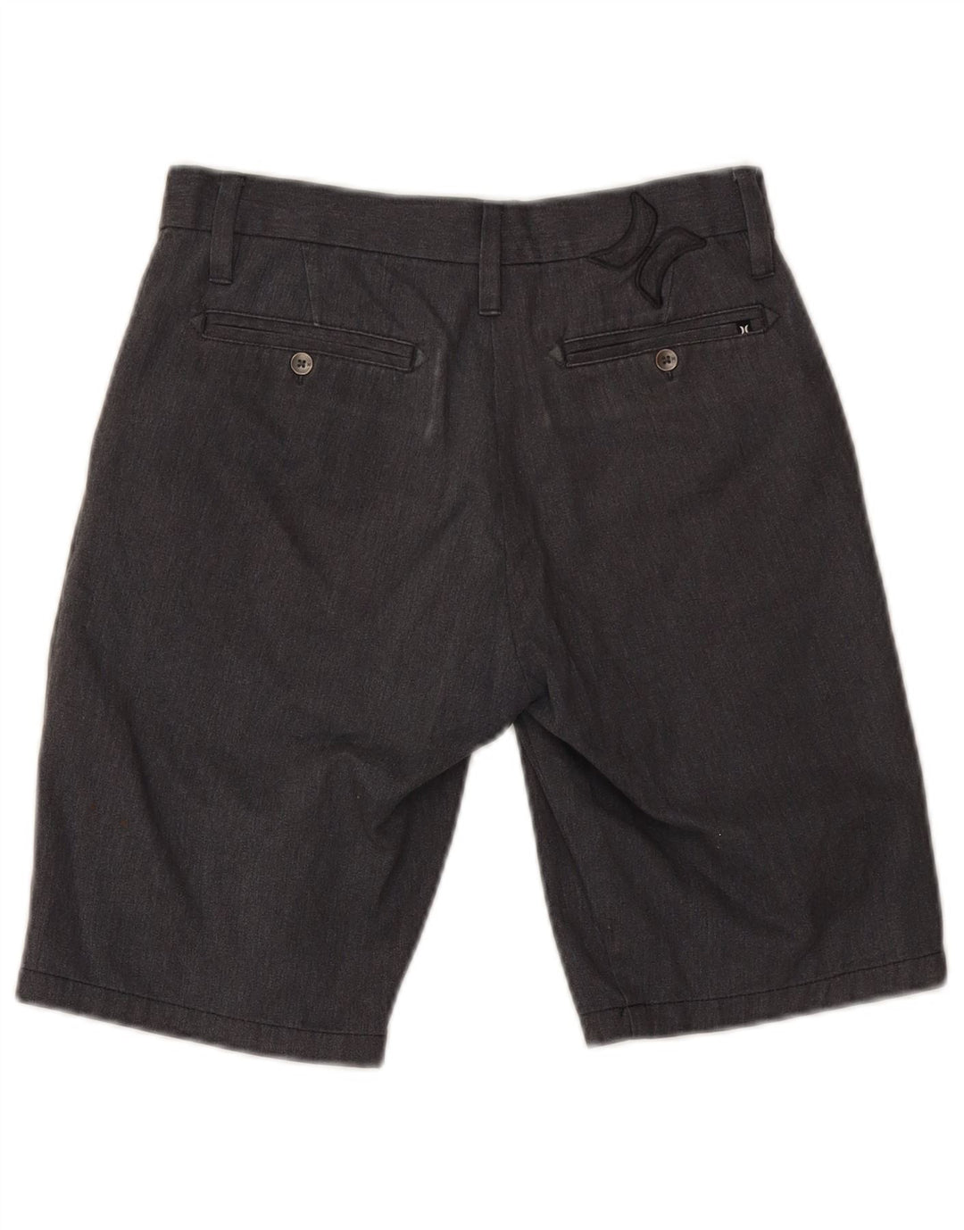 Hurley Mens Chino Shorts W26 XS Grey Cotton