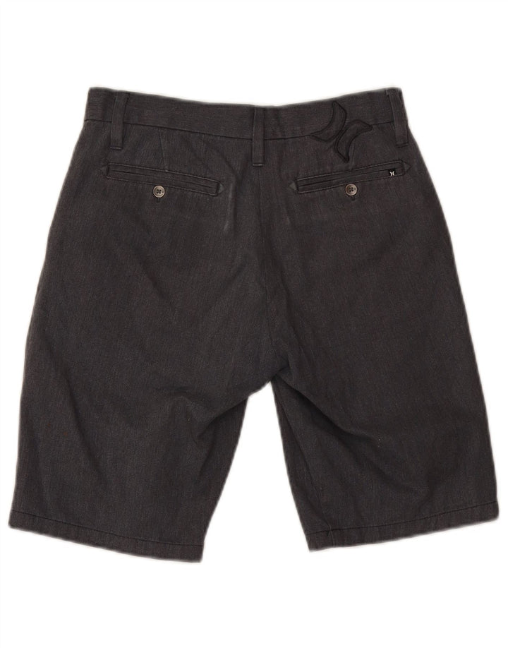 Hurley Mens Chino Shorts W26 XS Grey Cotton