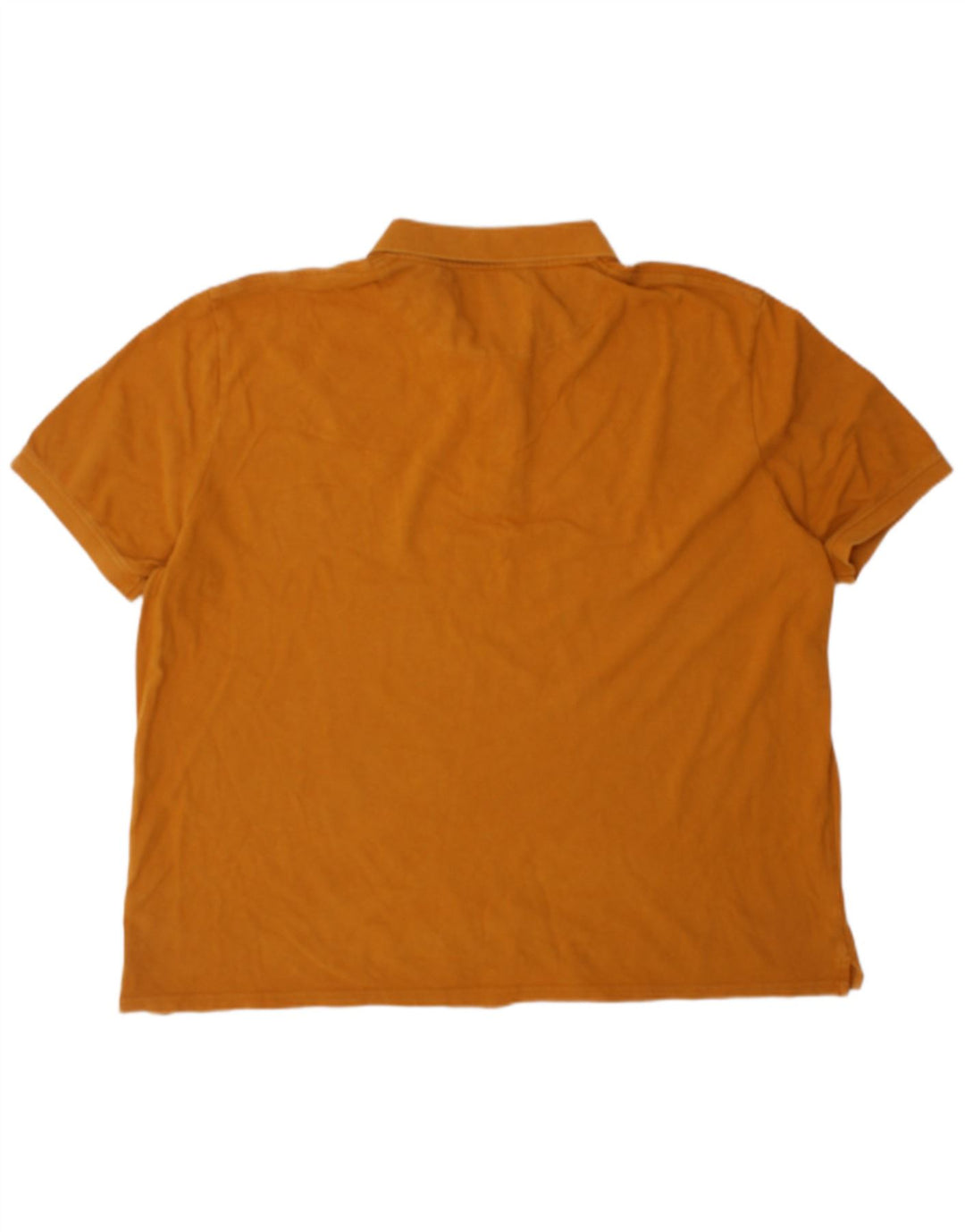 Lyle & Scott Mens Polo Shirt 2XL Orange Cotton