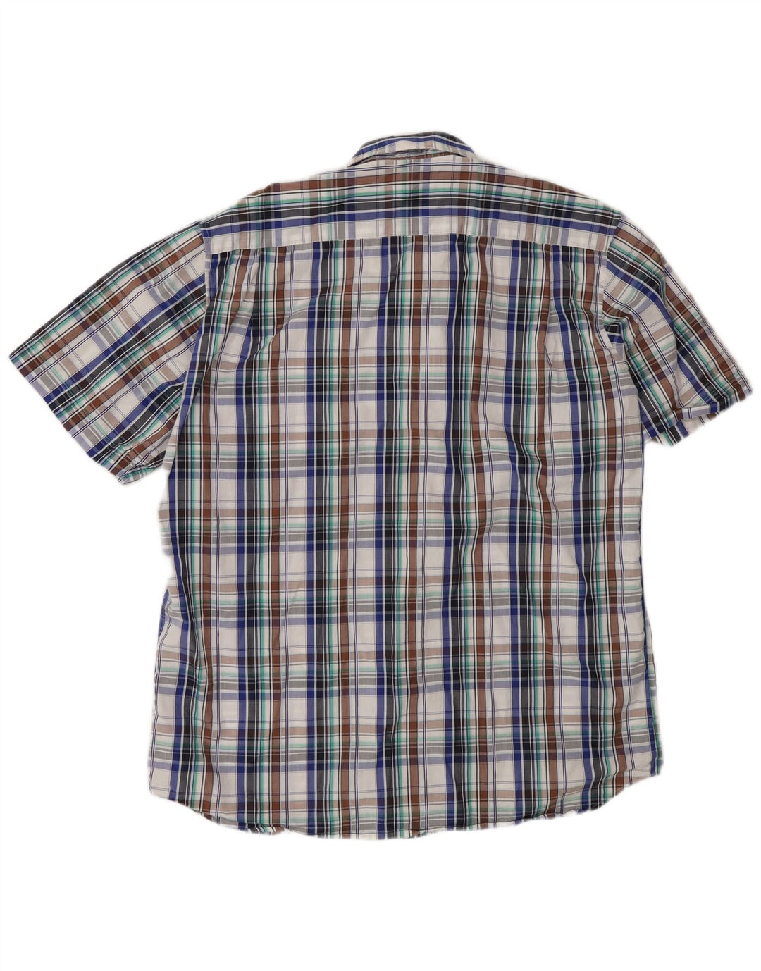 Barbour Mens Short Sleeve Regular Fit Shirt XL Multicoloured Check