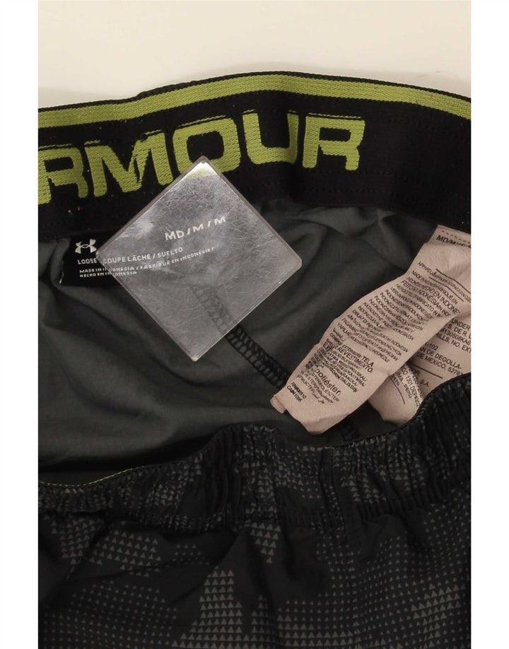 Under Armour Mens Sport Shorts Medium Grey Camouflage Polyester