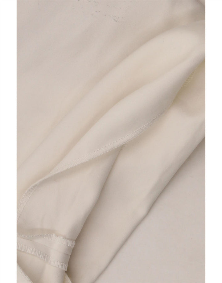 Zara Womens Chino Shorts Medium W28 White