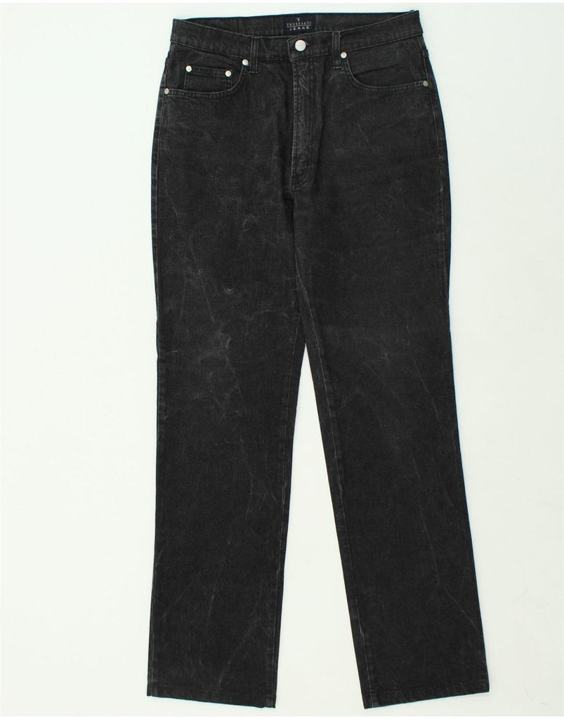 TRUSSARDI Mens Slim Jeans W32 L30 Black Cotton | Vintage Trussardi | Thrift | Second-Hand Trussardi | Used Clothing | Messina Hembry 