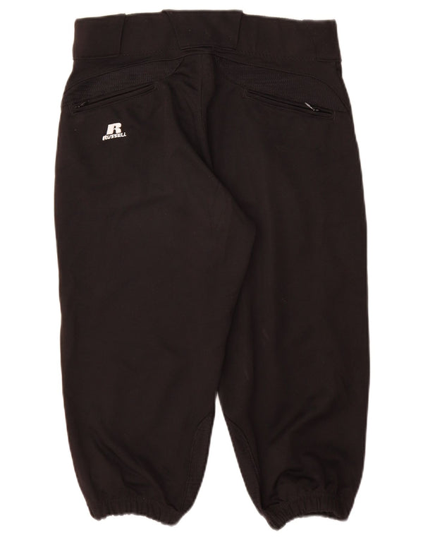 Russell Athletic Womens Joggers Capri Trousers Medium W28 L19 Black