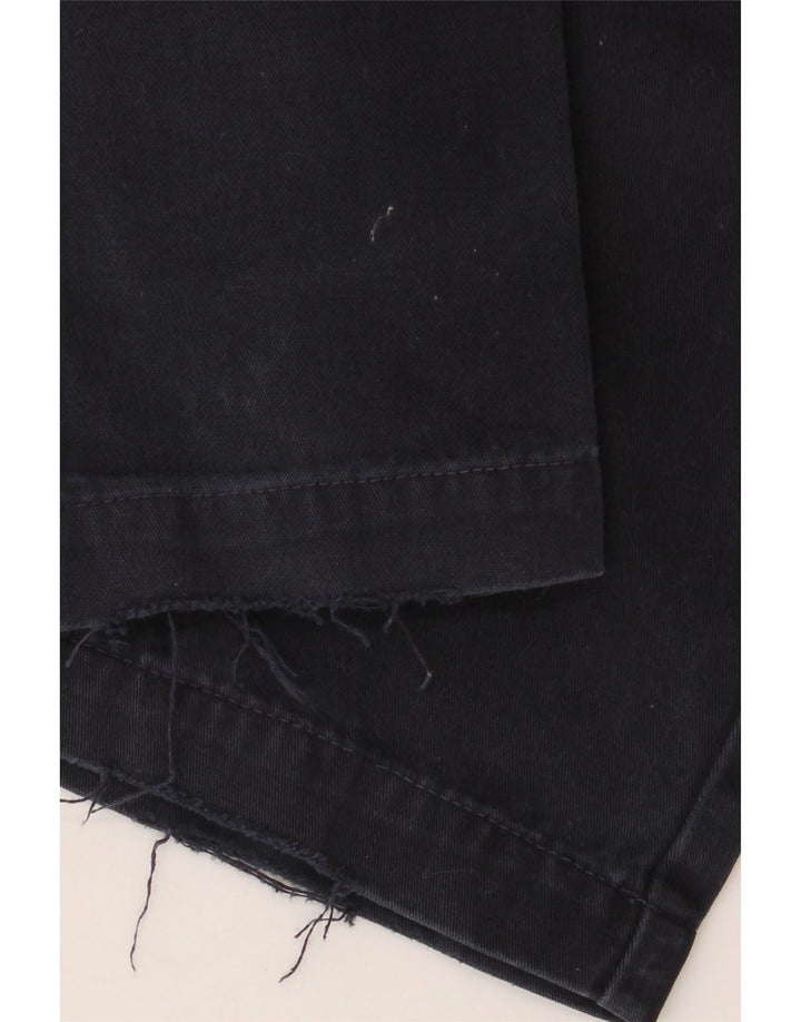 DOCKERS Mens Khakis Straight Chino Trousers W33 L32 Navy Blue Cotton