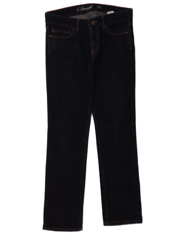 Tommy Hilfiger Womens Straight Jeans US 6 Medium W32 L30 Navy Blue