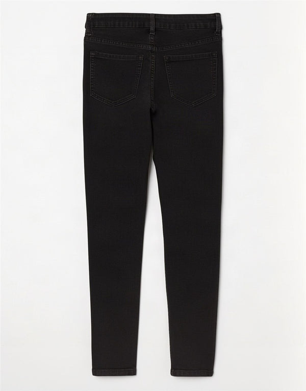 Marks & Spencer Womens The Ivy Skinny Jeans UK 10 Small W28 L28 Black
