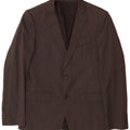Zara Mens 2 Button Blazer Jacket EU 48 Medium Grey
