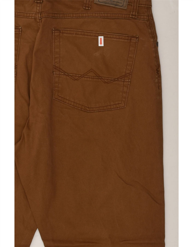 WRANGLER Mens Slim Jeans W36 L30 Brown Cotton | Vintage Wrangler | Thrift | Second-Hand Wrangler | Used Clothing | Messina Hembry 