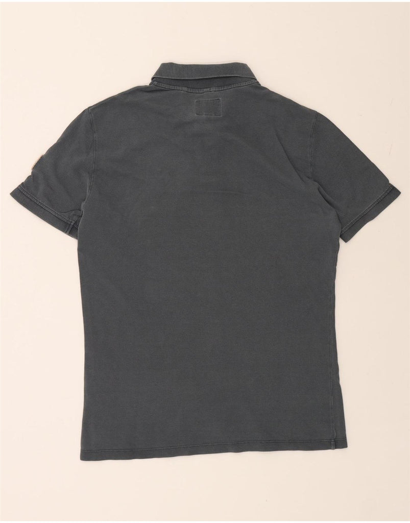 WOOLRICH Mens Polo Shirt Large Grey Cotton Vintage Woolrich and Second-Hand Woolrich from Messina Hembry 